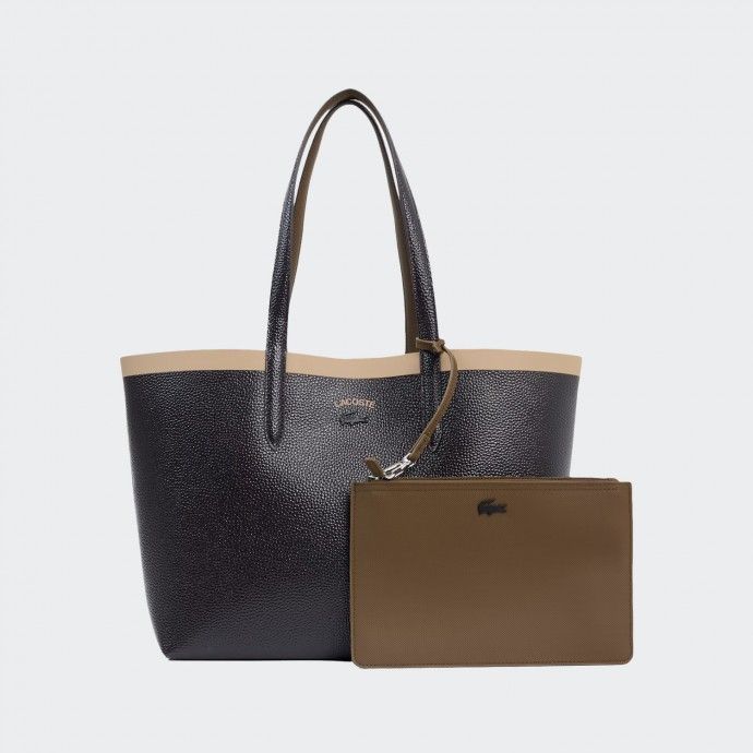 Bolso de hombro reversible Lacoste