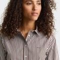 Camisa clásica de popelina a rayas Camisa clásica de popelina a rayas