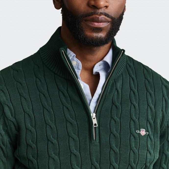 Gant Half-Zip Knit Sweater