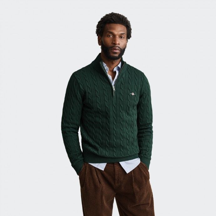 Gant Half-Zip Knit Sweater