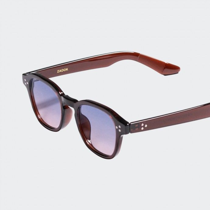 Lunettes Zadok Eyewear LUDWIG / DARK RED