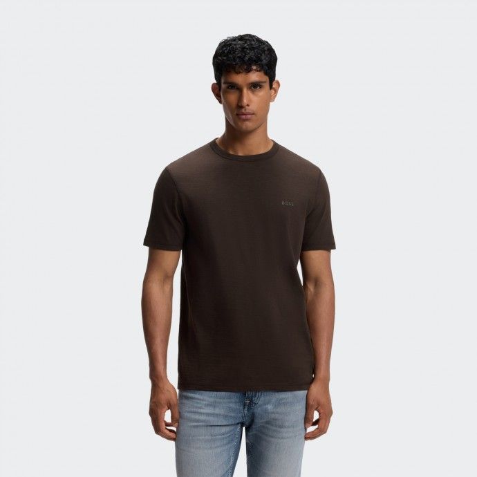 Boss Embroidered Logo T-shirt